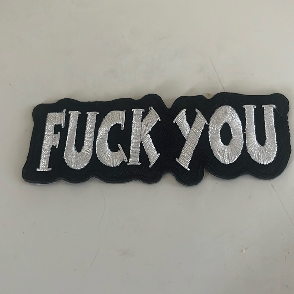 New patch in black and white! 4 inches long